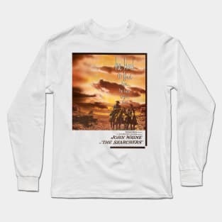 The Searchers Movie Poster Long Sleeve T-Shirt
